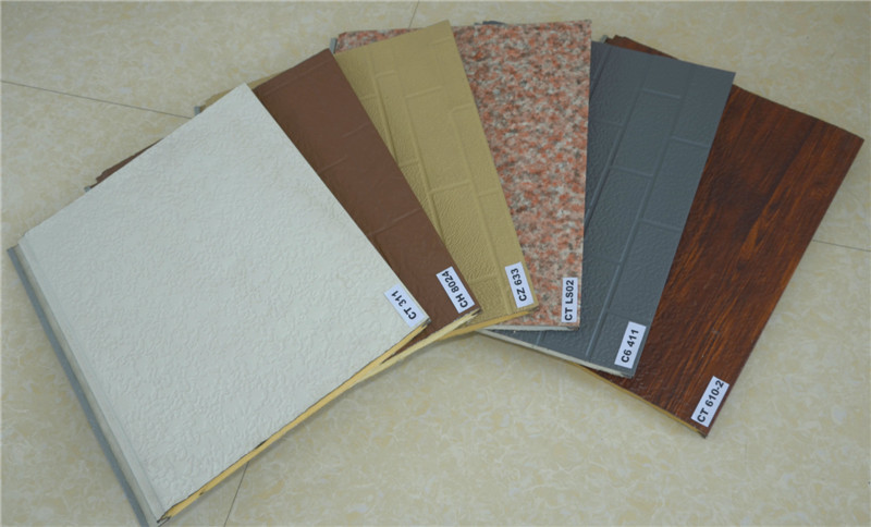 Exterior wall decorative sheet